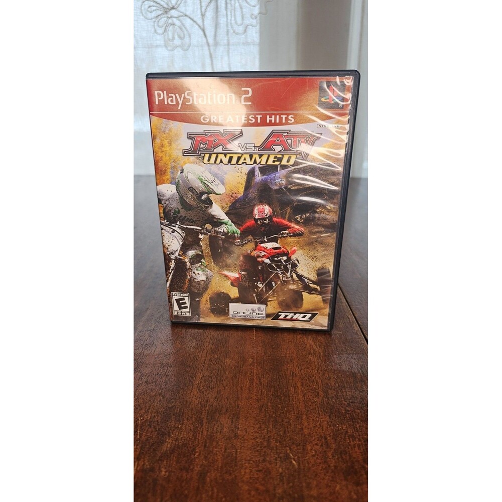 PlayStation 2 PS2 MX vs. ATV Unleashed - Game with Manual